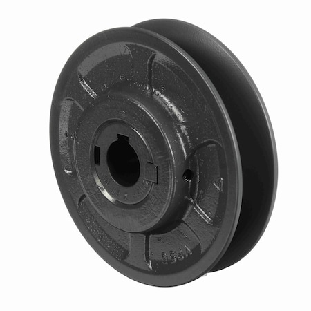 Browning 1 Groove Cast Iron Finish Bore Fhp Variable Pitch Sheave, 1VP56X24MM 1VP56X24MM